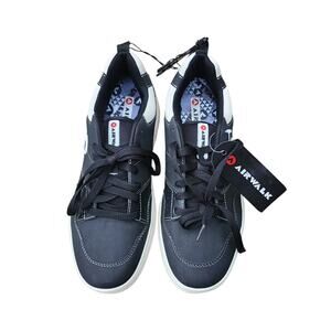 Airwalk Anchor Low Men’s Black Sneakers Size 8.5 Comfort Footbed NWT Skate Shoes